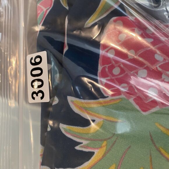 Simply Southern Dress Women Small Navy Blue Pineapple Tunic Stretch Preppy Beach - Picture 11 of 11